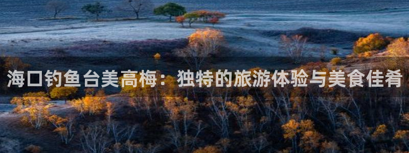 500彩票网4：海口钓鱼台美高梅：独特的旅游体验与美食佳肴