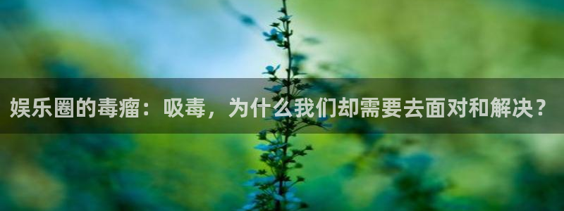 500彩票网现在优惠多少：娱乐圈的毒瘤：吸毒，为什么我们却需要去面对和解决？