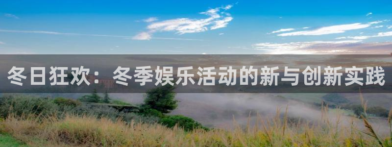 德国500彩票网集团：冬日狂欢：冬季娱乐活动的新与创新实践